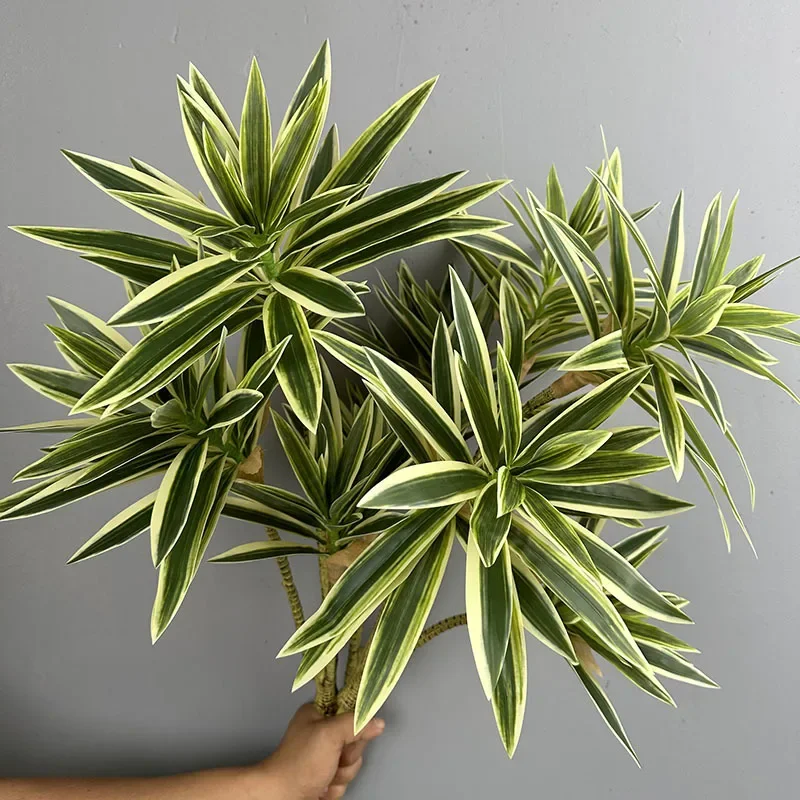 Snake Plant - نباتات خضراء اصطناعية زنبق استوائي الخيزران