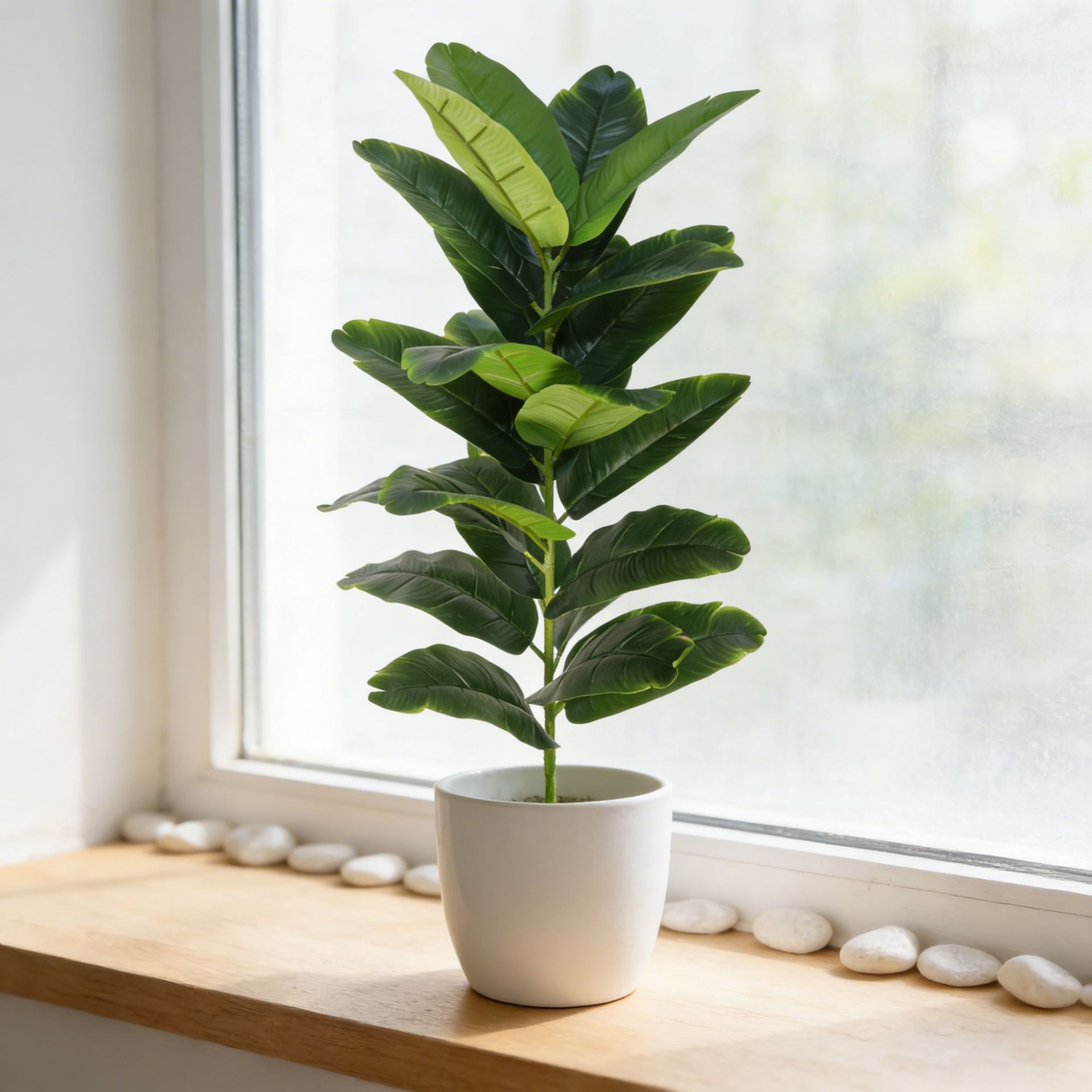 Fiddle Leaf Fig - شجرة تين فيدلويف اصطناعية كبيرة من