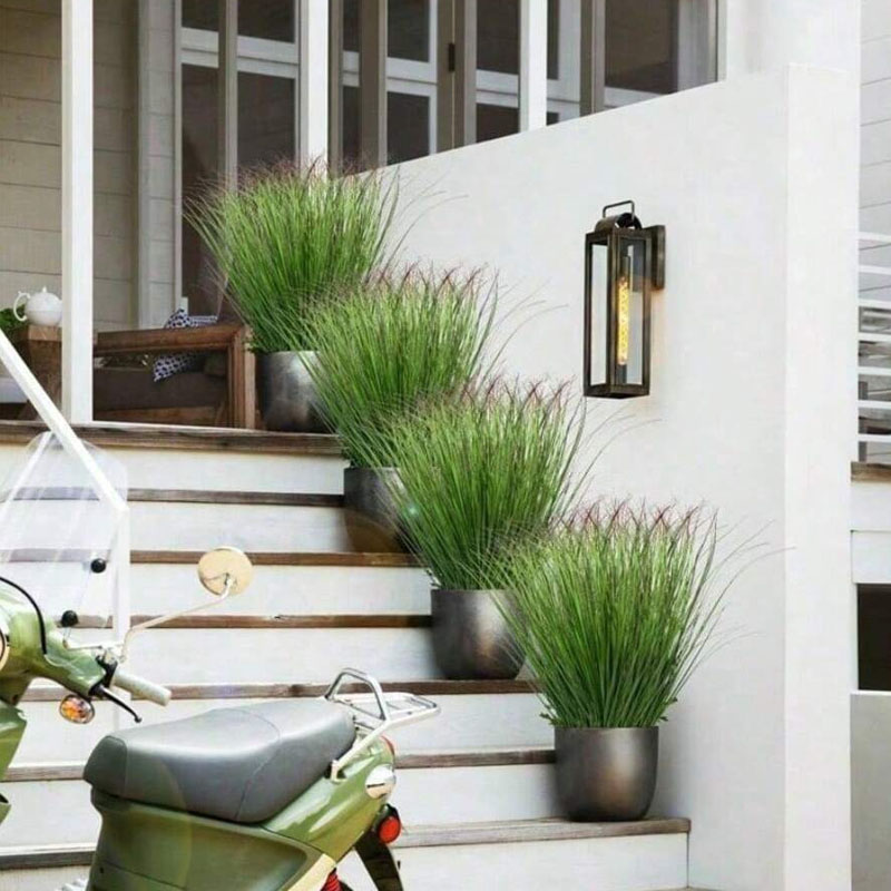 12 قطعة عشب البصل الاصطناعي ال - مراجعة Plant Pot وسعره