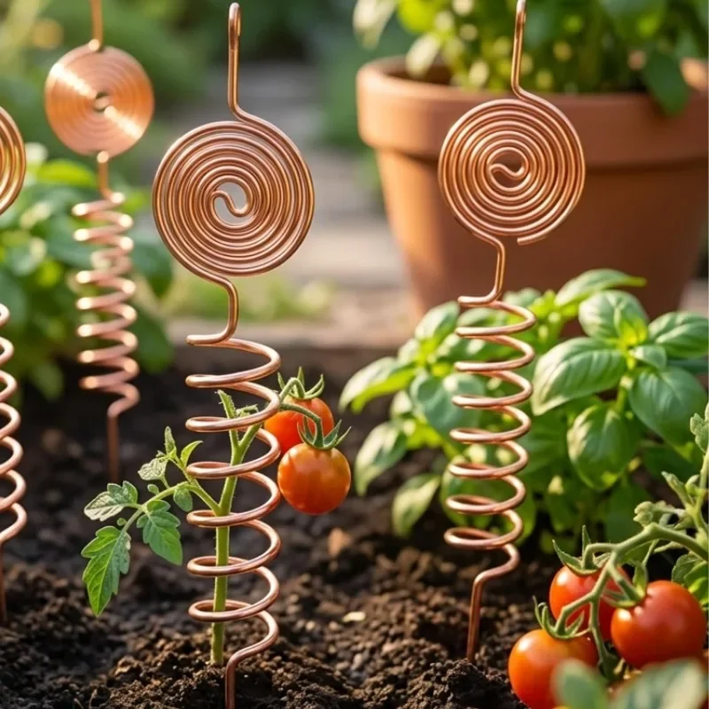 قضبان نحاسية لدعم نمو النباتات - مراجعة Plant Support Stake وسعره