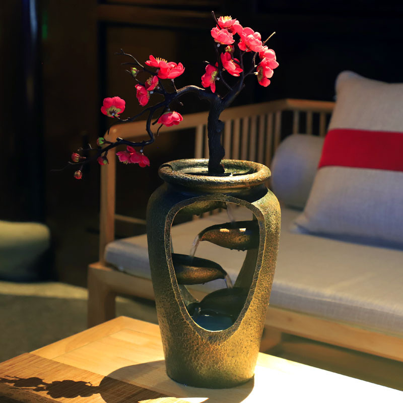 مزهرية من الراتنج مع زهر البرق - مراجعة Indoor Plants وسعره