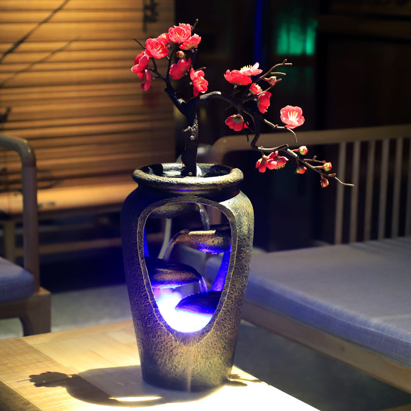 مزهرية من الراتنج مع زهر البرق - مراجعة Indoor Plants وسعره