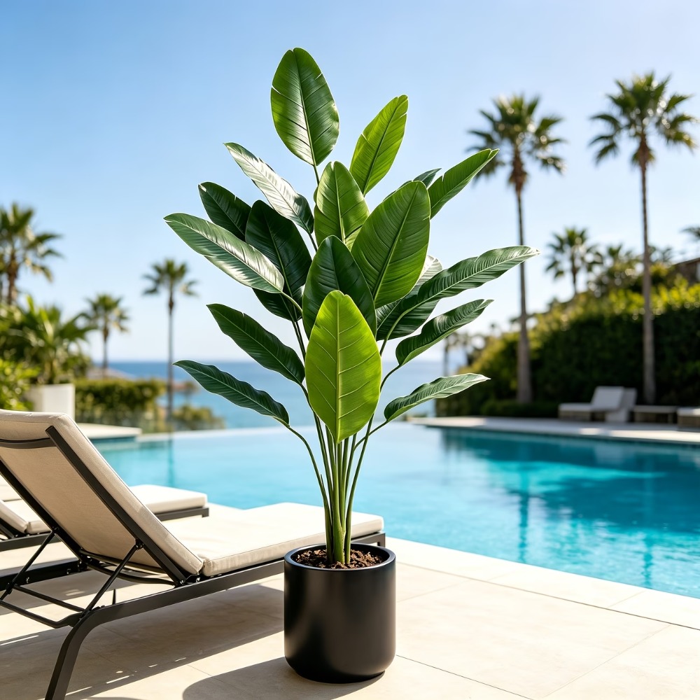 شجرة موز صناعية عملاقة بطول 10 - مراجعة Fiddle Leaf Fig وسعره