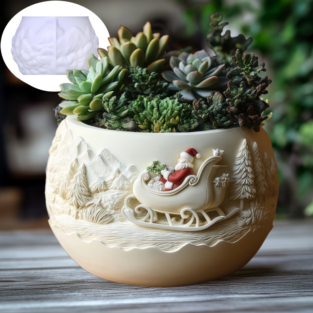 زلاجات الأرز سانتا كلوز الإغاث - مراجعة Succulent Set وسعره