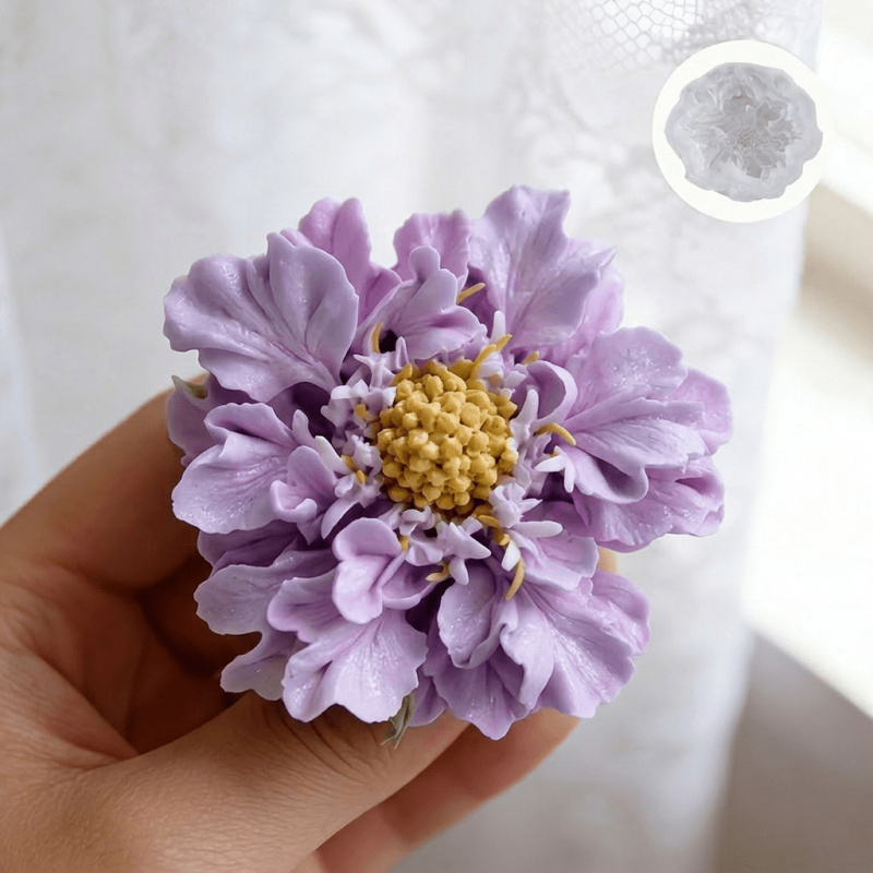 قالب سيليكون على شكل زهرة زرقا - مراجعة Terracotta Pot وسعره